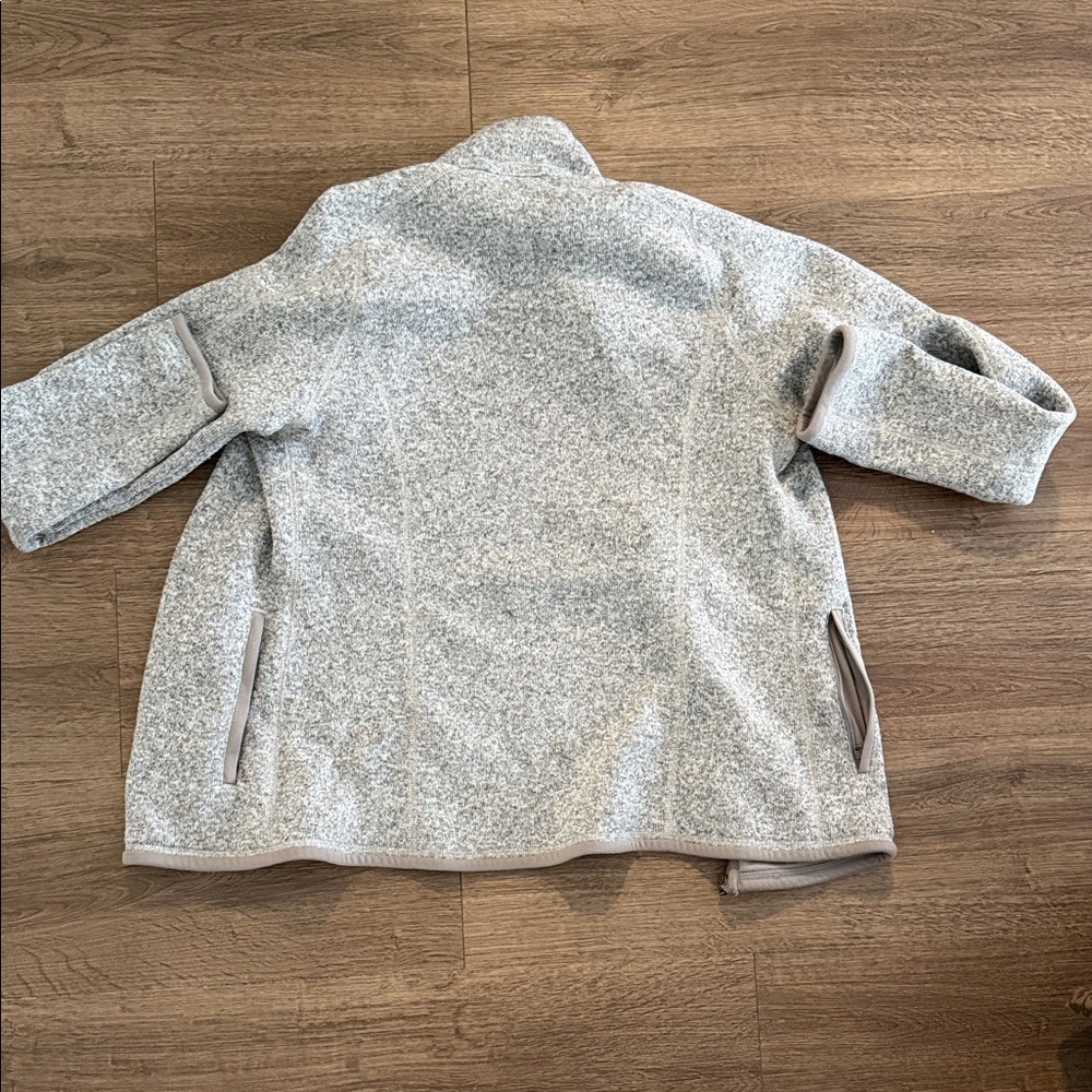Patagonia Better Sweater Gray Full-Zip Fleece Jacket - Picture 10 of 13